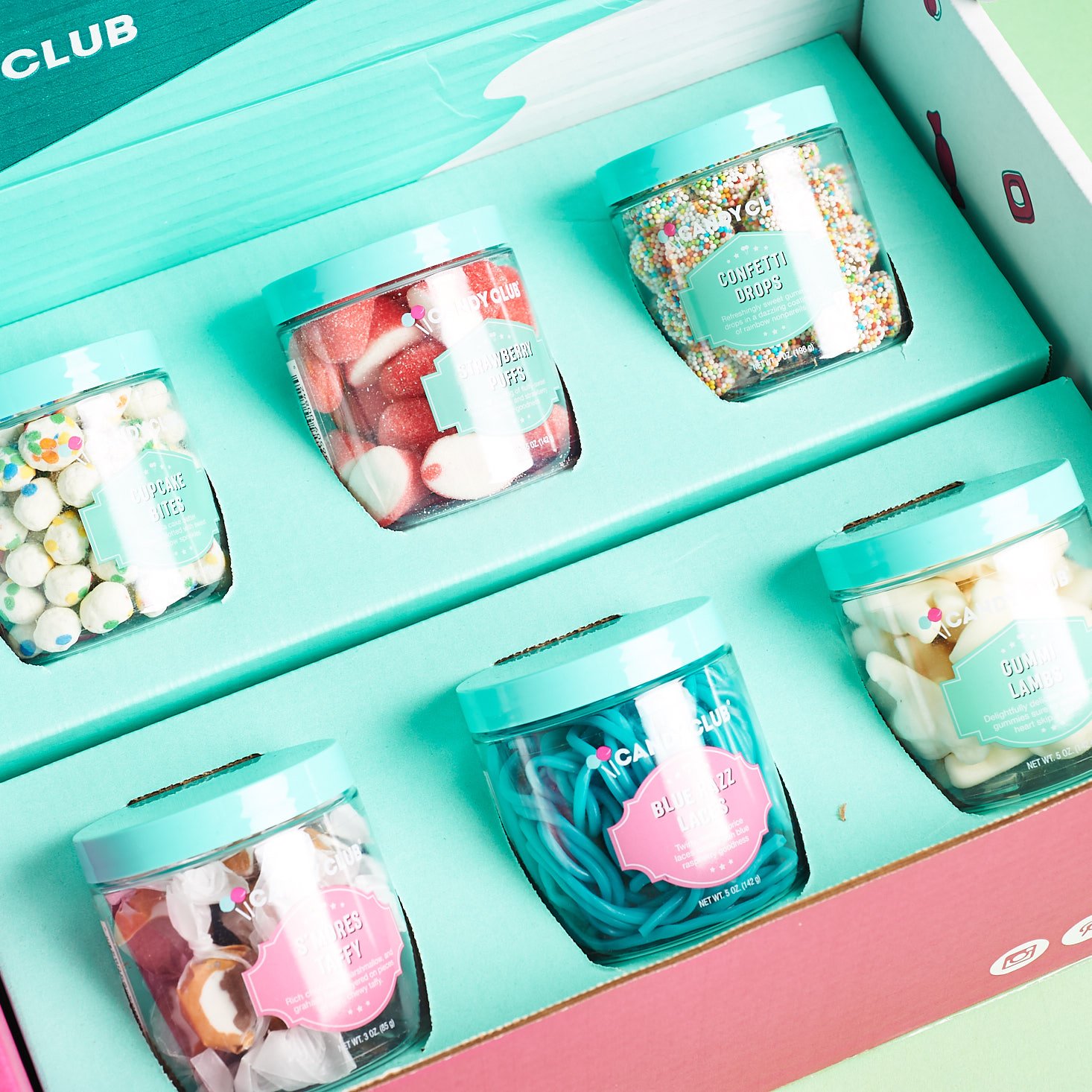 Candy Club April 2019 review candies inside