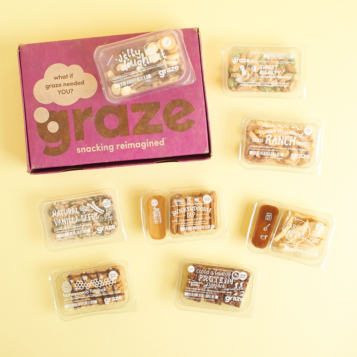 Graze 8 Snack Variety Box Review #2 + Free Box Coupon – April 2019