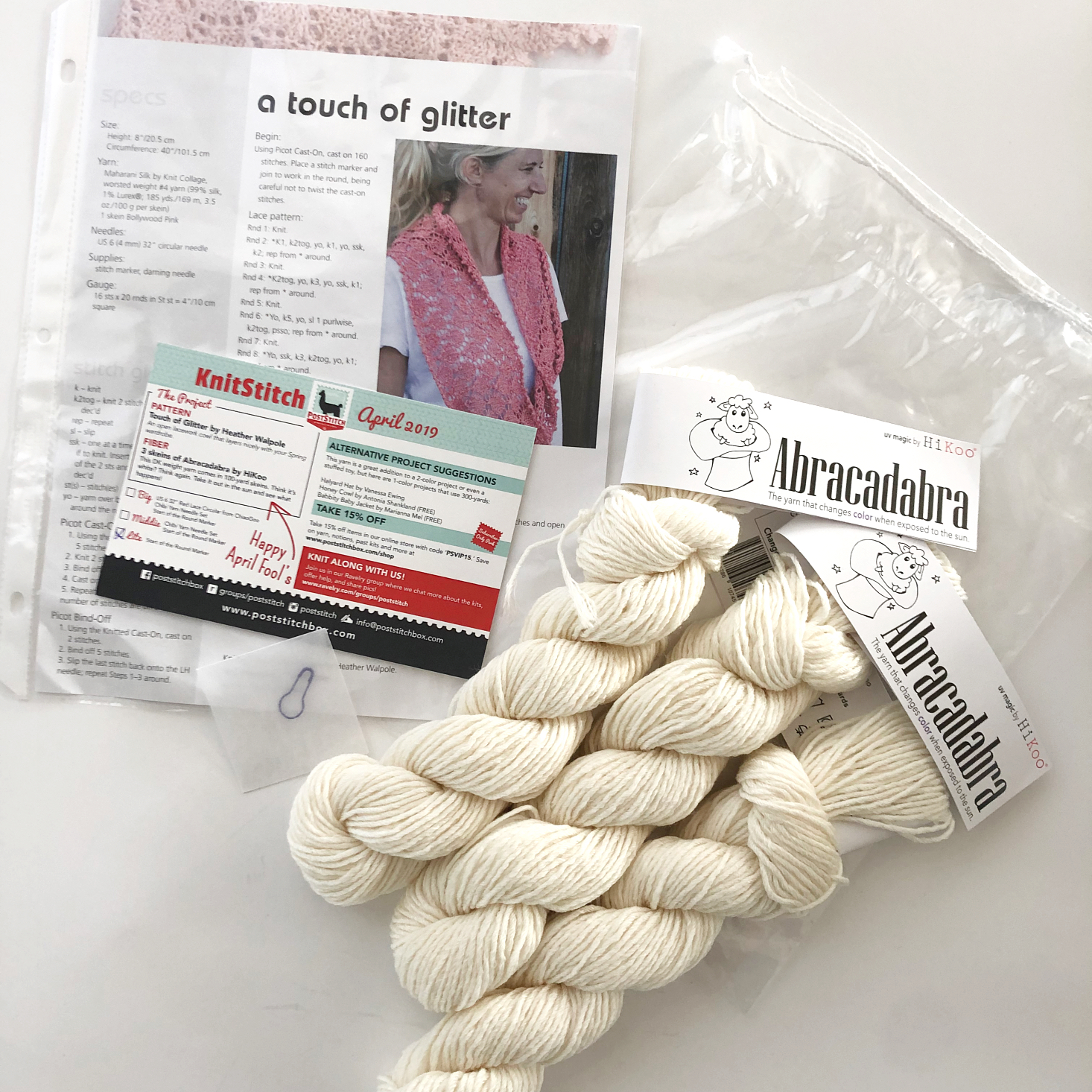 PostStitch Yarn Subscription Box Review – April 2019