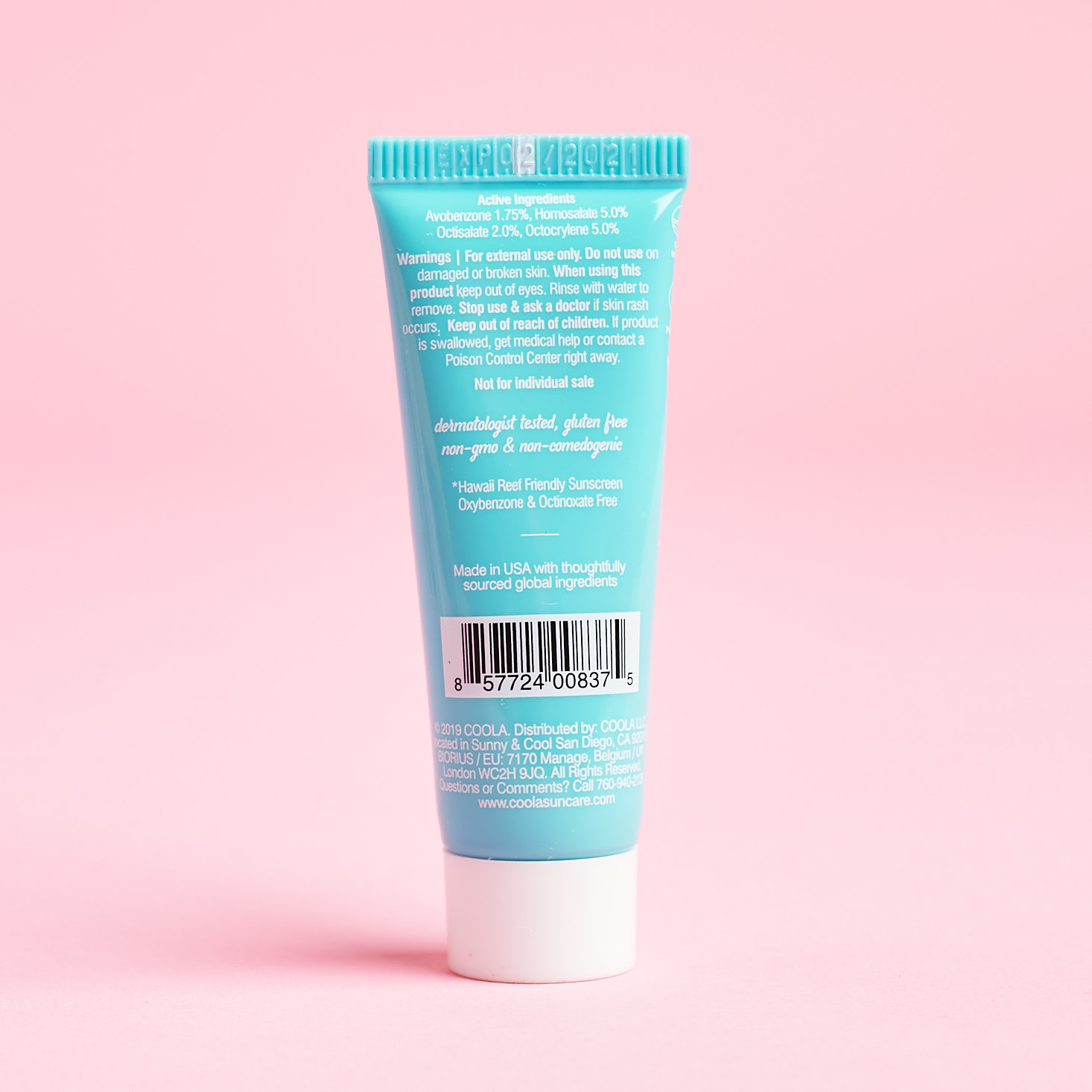 Birchbox Curated #1 May 2019 beauty box review coola back info