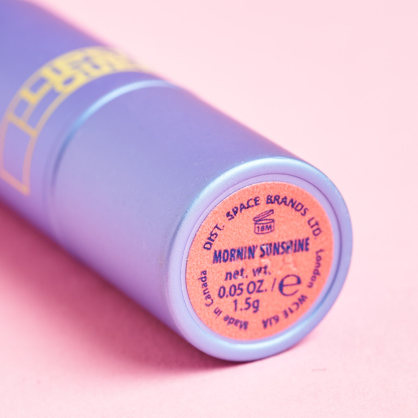 Birchbox Curated #1 May 2019 beauty box review lipstick bottom info