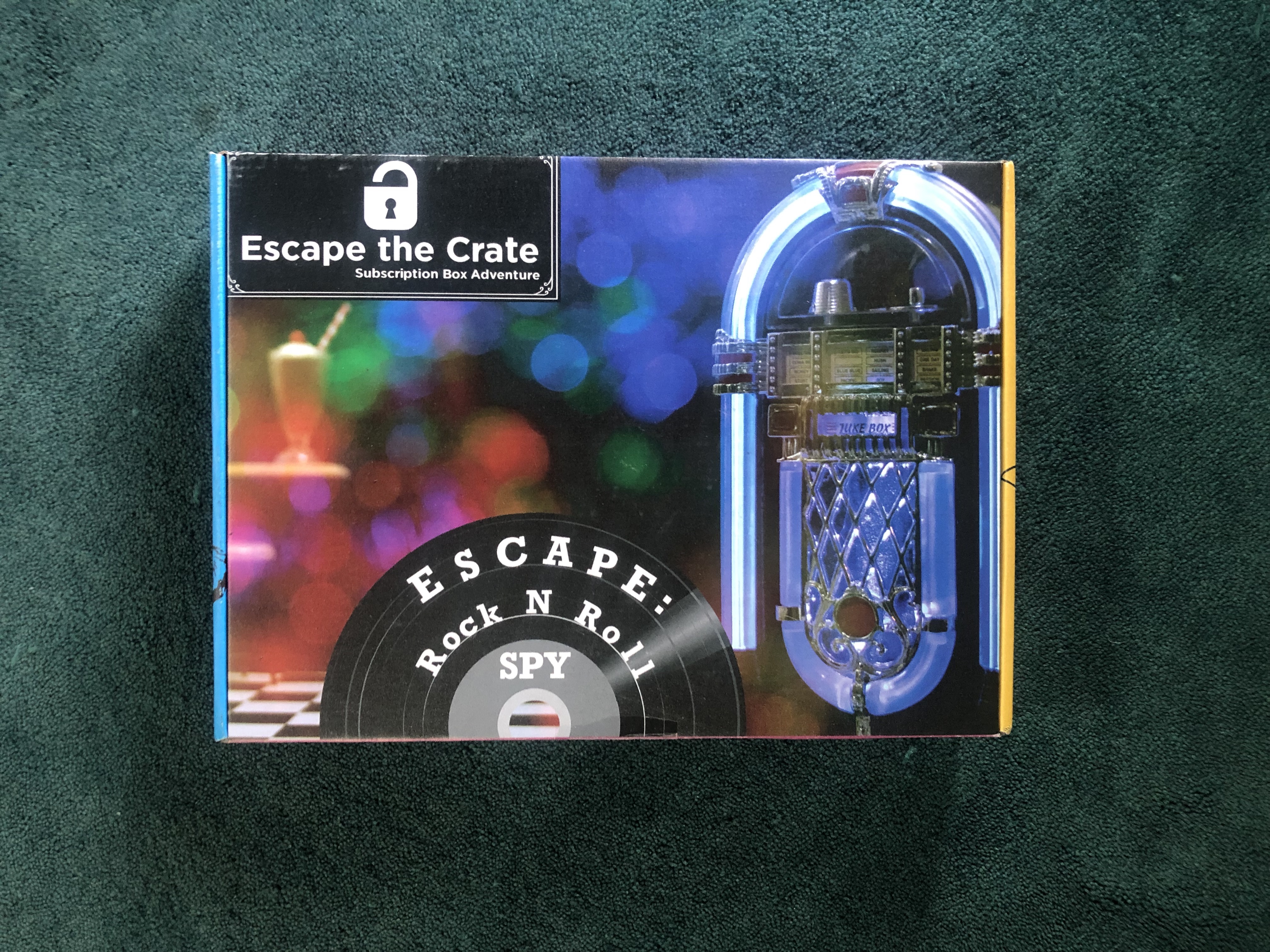 Escape the Crate “Rock N Roll Spy” Review + Coupon