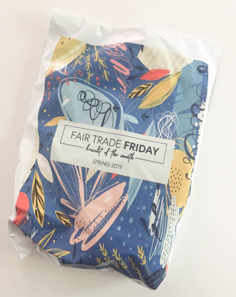 Fair Trade Friday Bracelet of the Month Club Review – April 2019