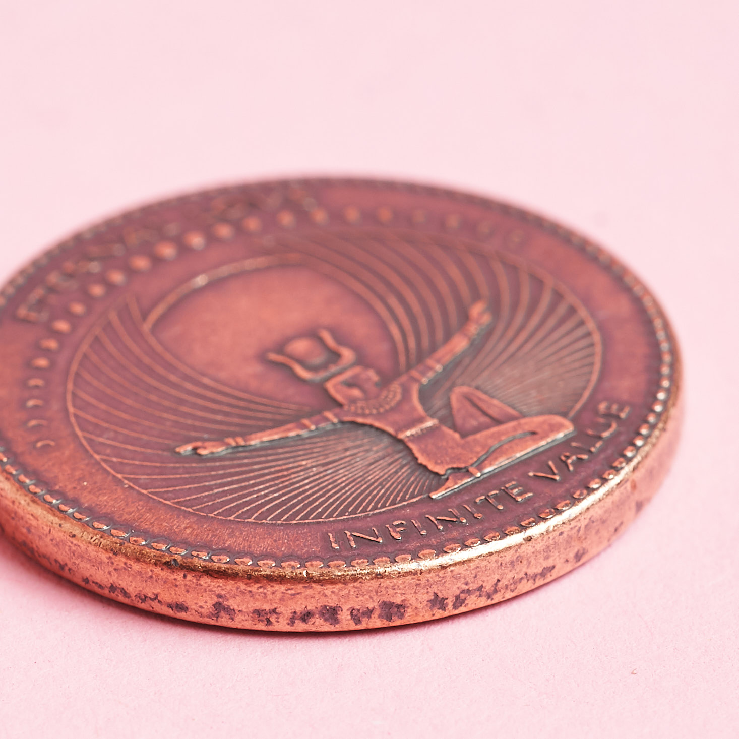 Goddess Provisions Divine Feminine May 2019 subscription box review coin detail