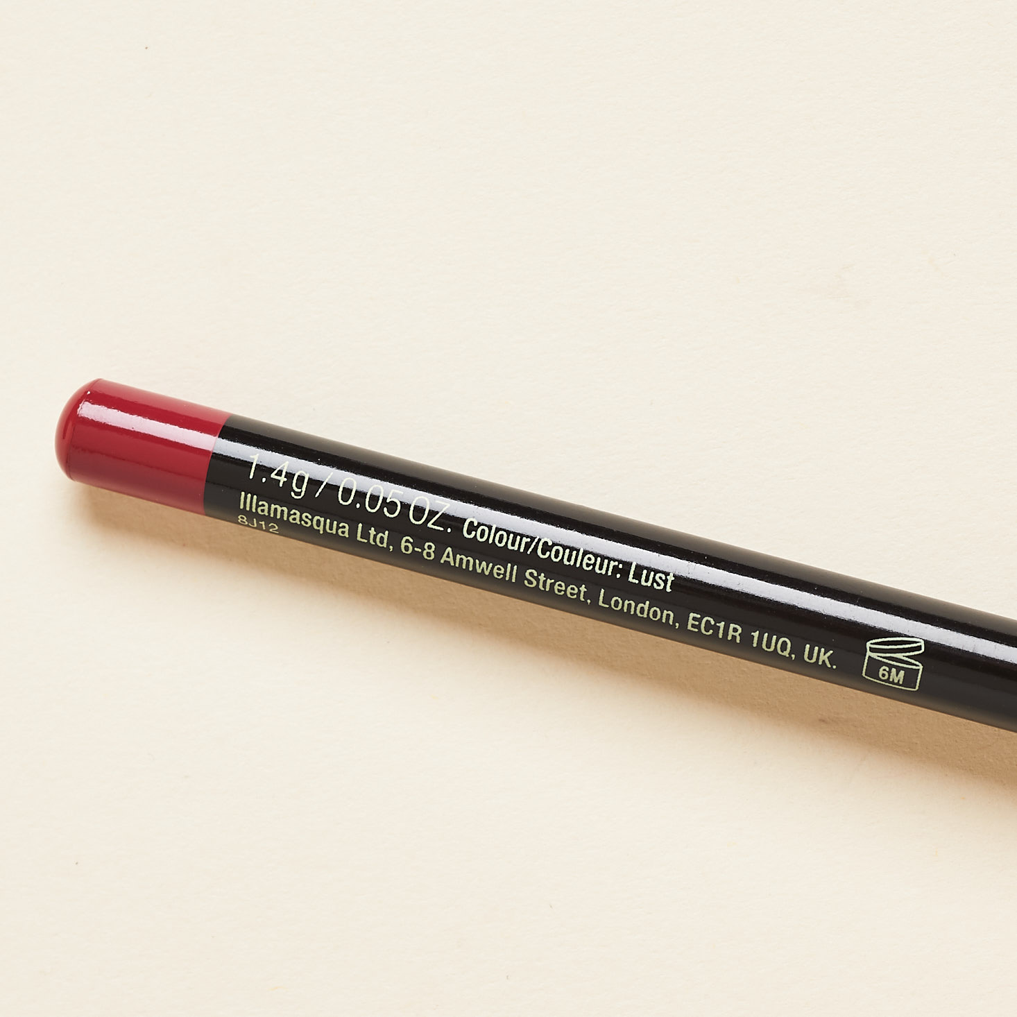 Ipsy Glam Bag Plus May 2019 beauty box review lip liner end