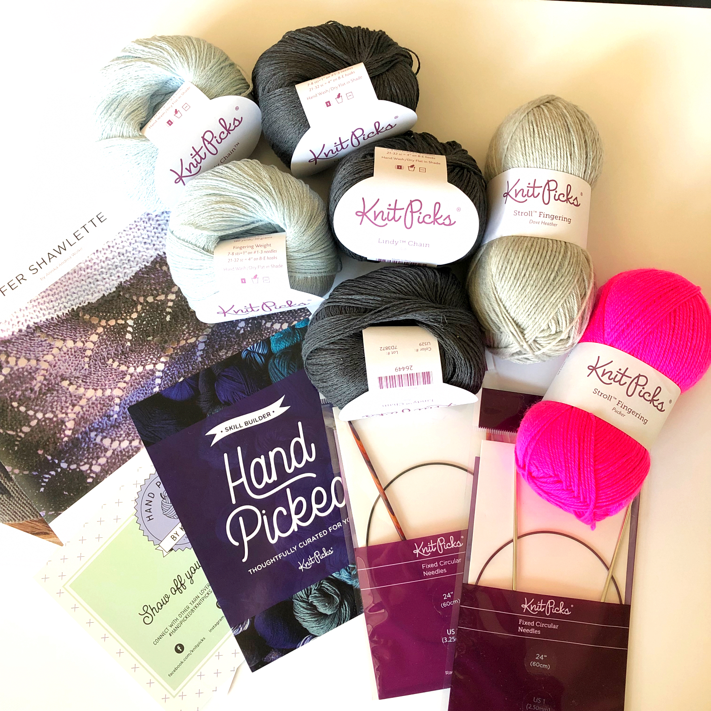 Knit Picks Yarn Subscription Box Review – April 2019