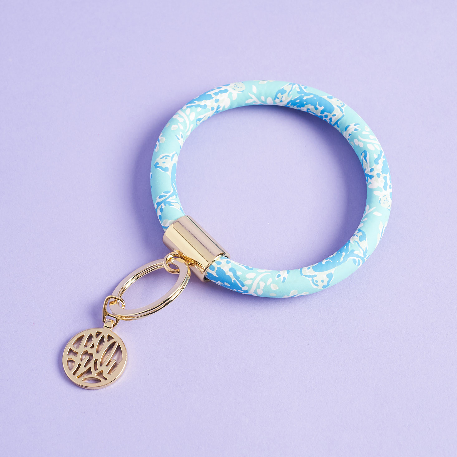 Lilly Pulitzer Keychain Bracelet