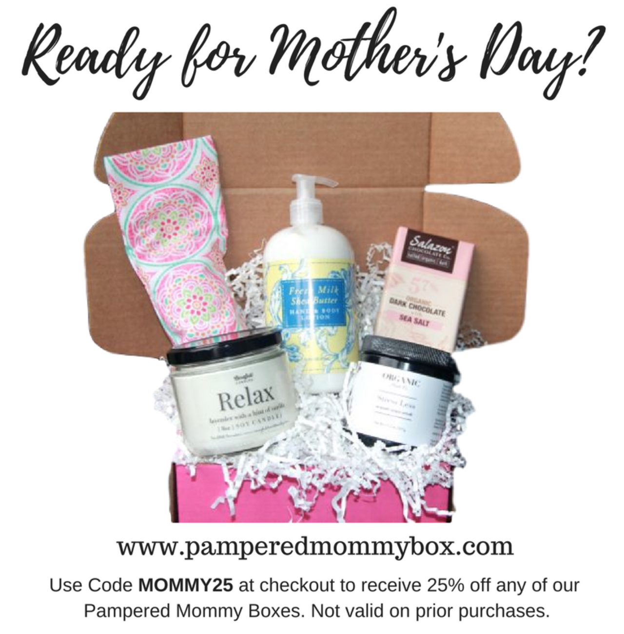 Pampered Mommy Coupon – 25% Off All Boxes!