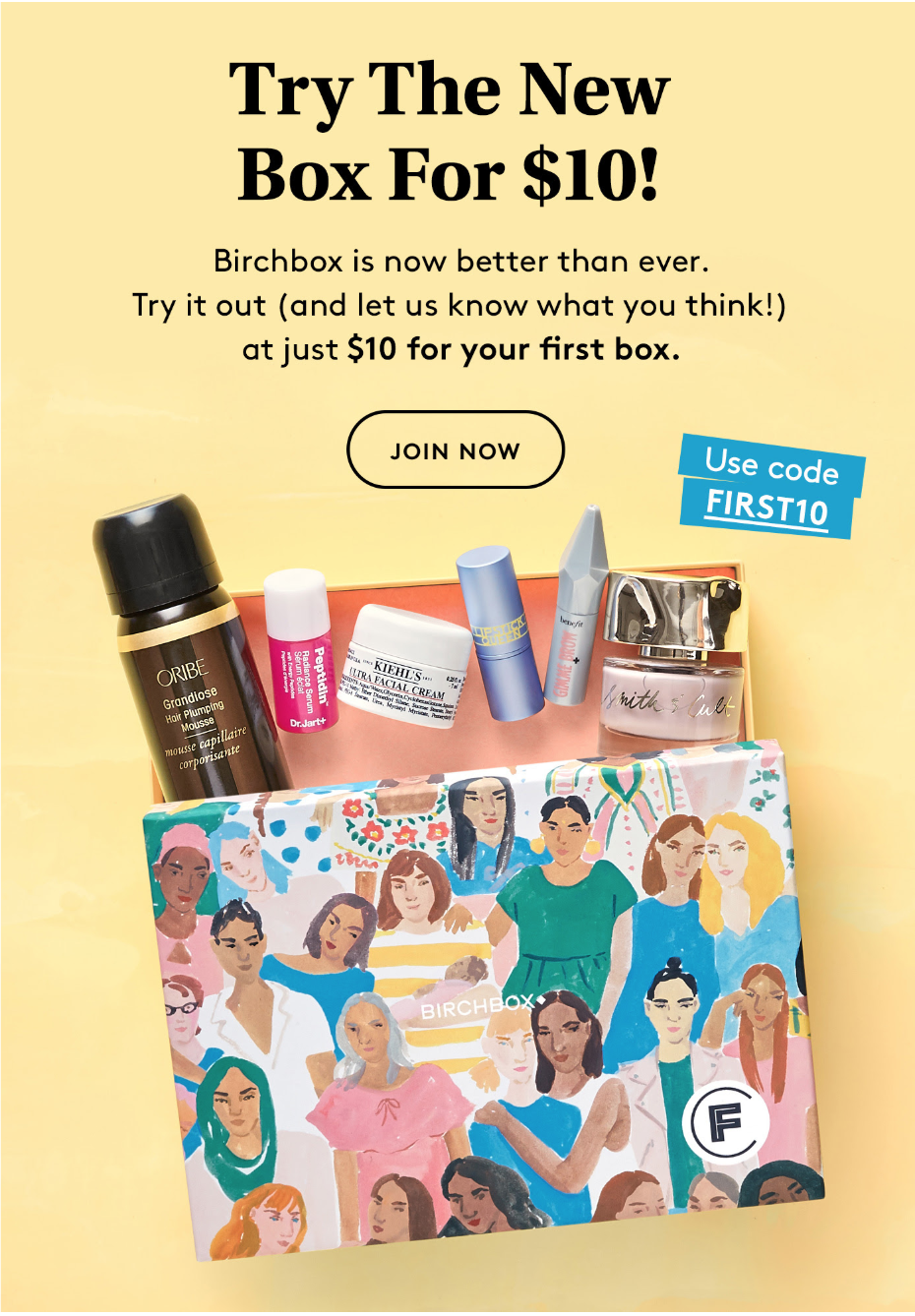 Birchbox Coupon – First Box for $10!