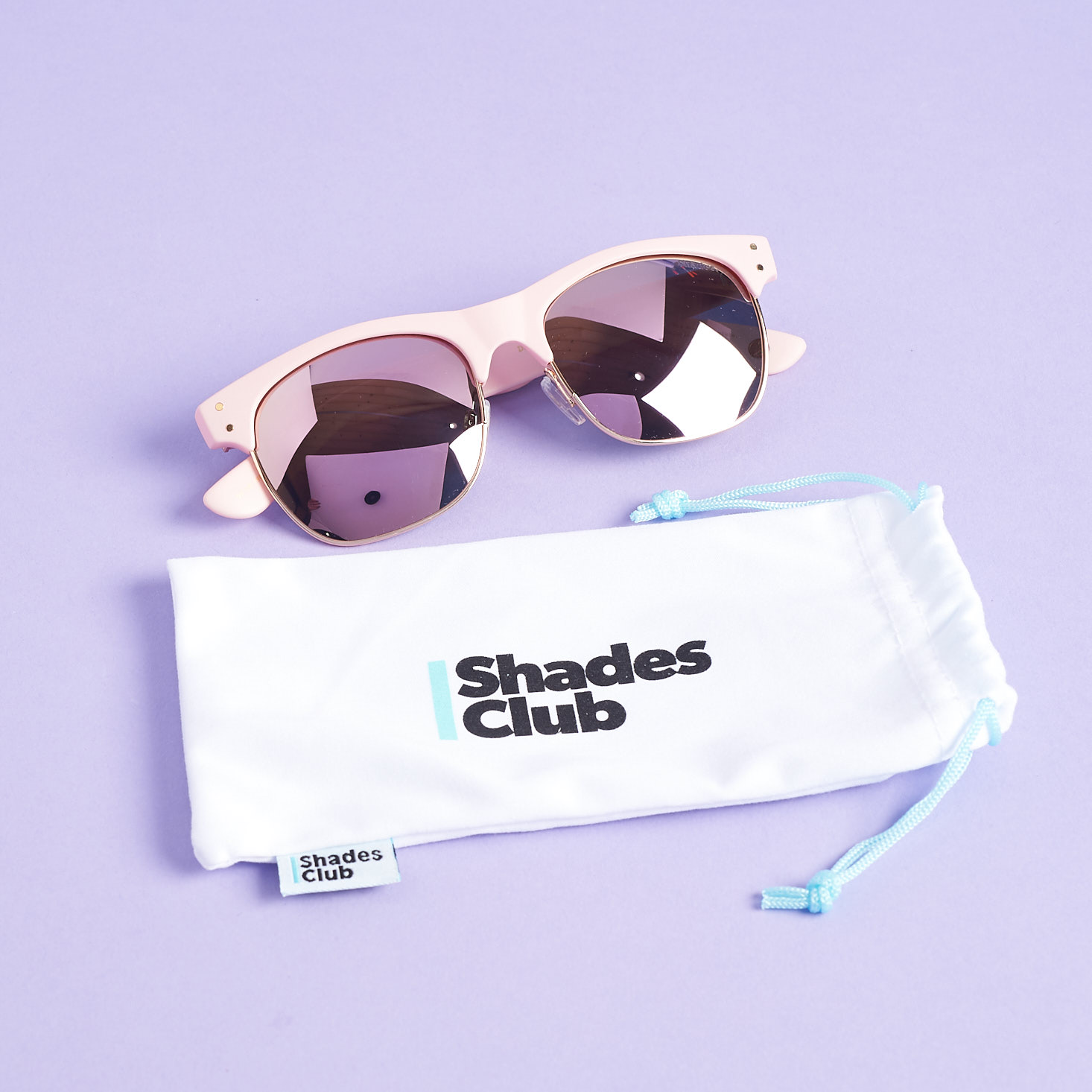 Shades Club sunglasses with pouch