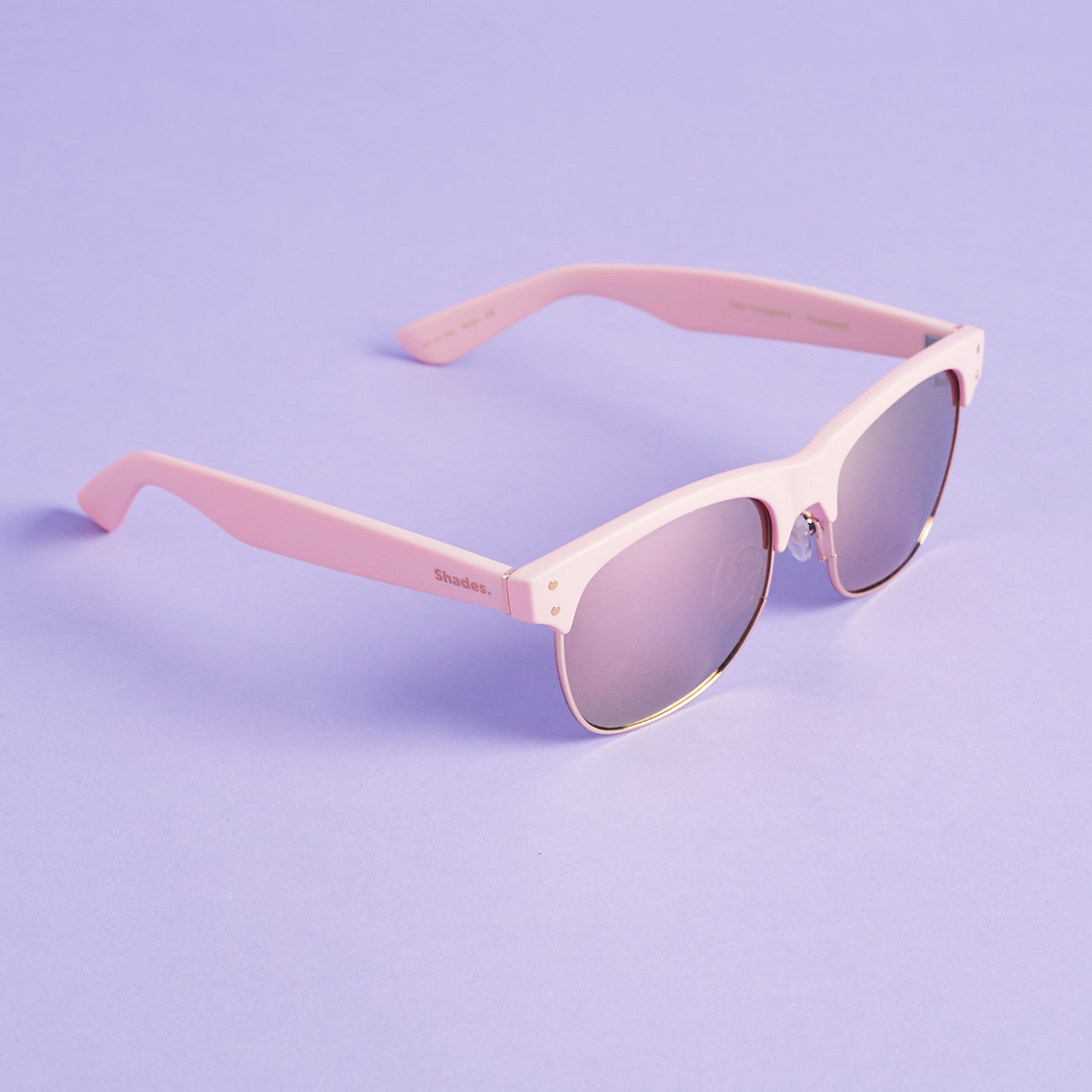 Pink Shades Club sunglasses - right side