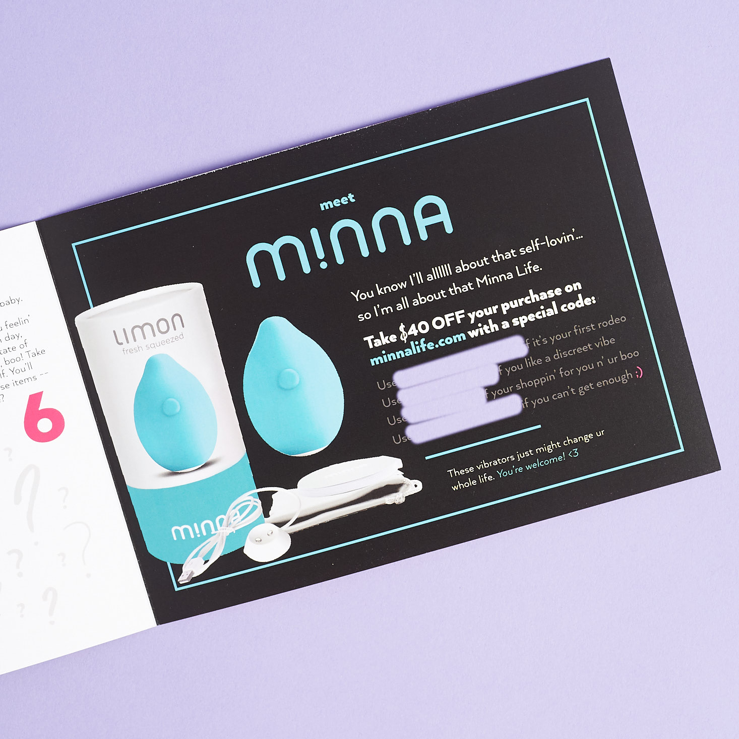 coupon code for Minna