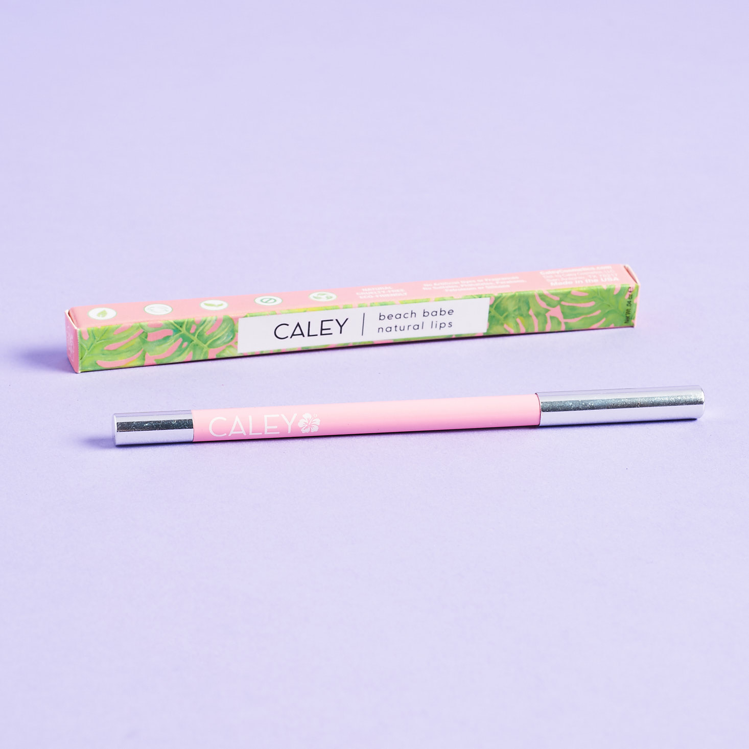 Caley Beach Babe Natural Lip Pencil in Dusty Rose