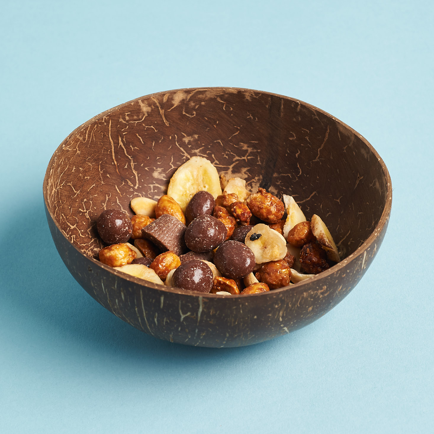 Tasu April 2019 beauty box review nuts in bowl