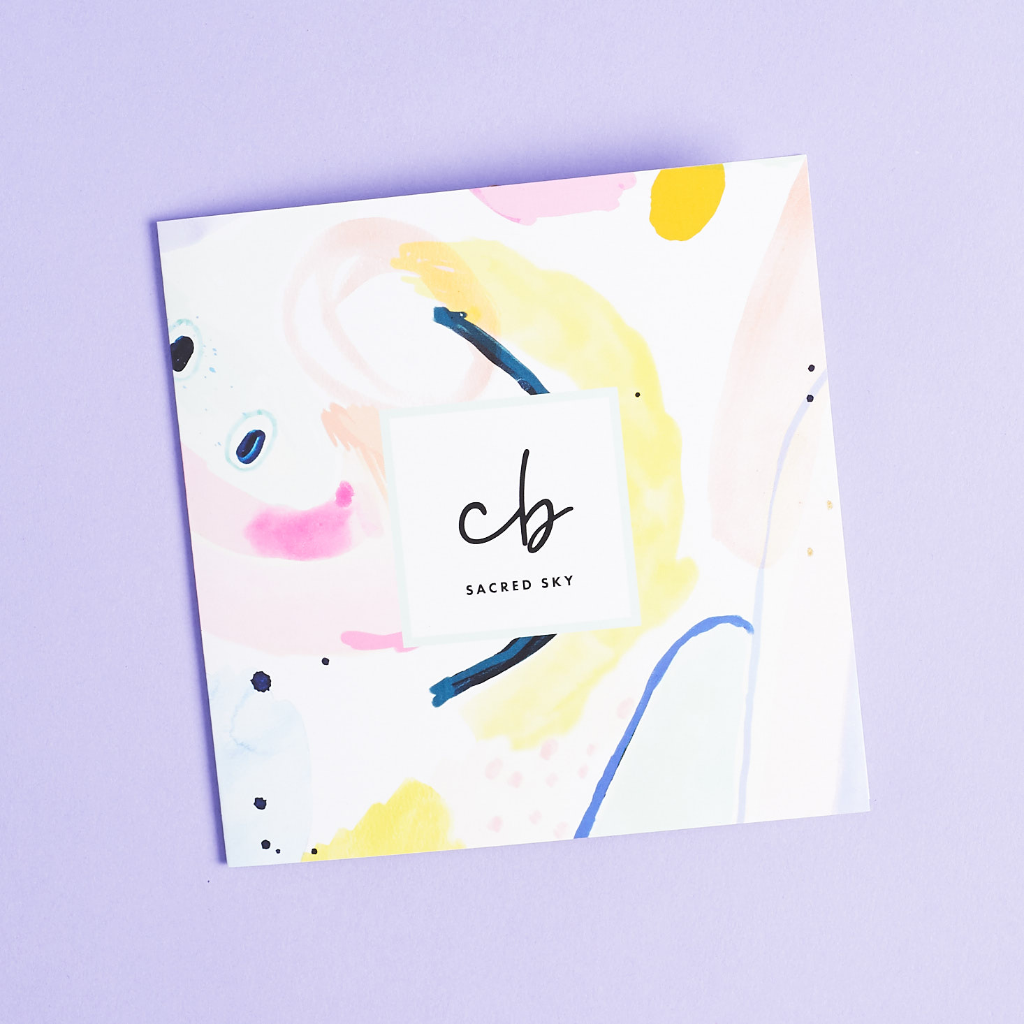 Clean Beauty Box info booklet