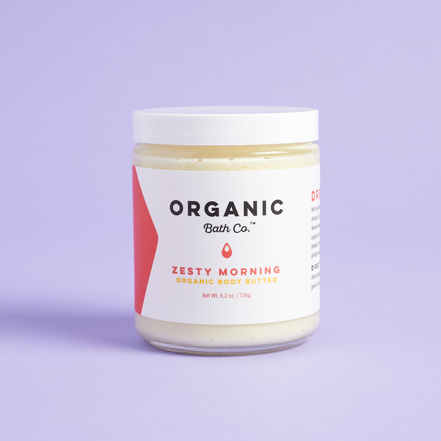 ORGANIC Bath Co. Zesty Morning Organic Body Butter