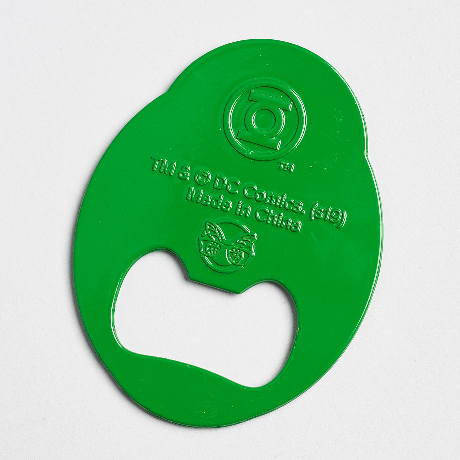 Worlds Finest Collection Green Lantern May 2019 review bottle opener bottom