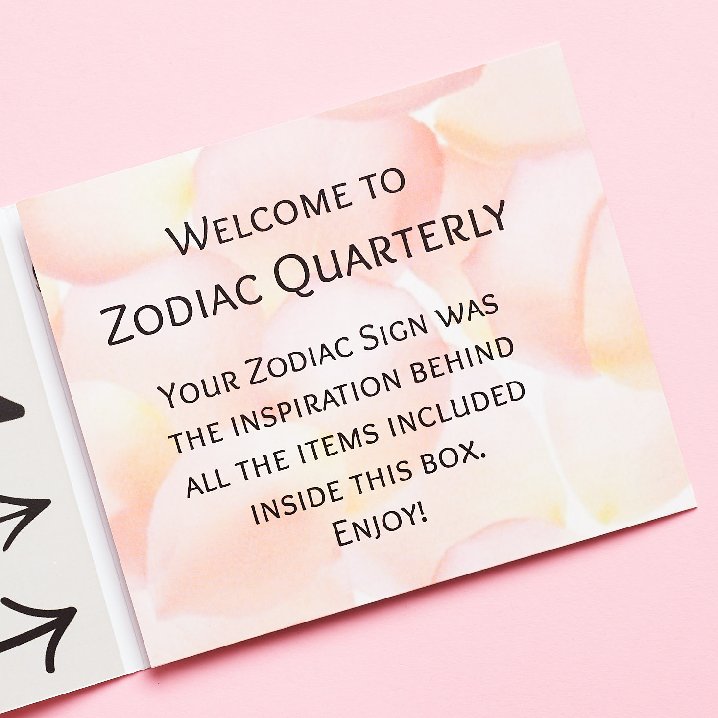 Zodiac Quarterly Leo Spring May 2019 review open booklet