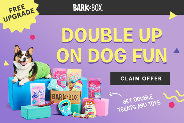 BarkBox Coupon – Double Your First Box with Subscription!