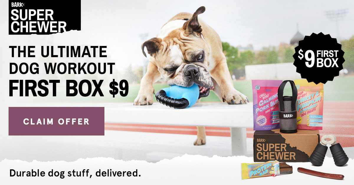 Super Chewer Coupon – First Box for $9!