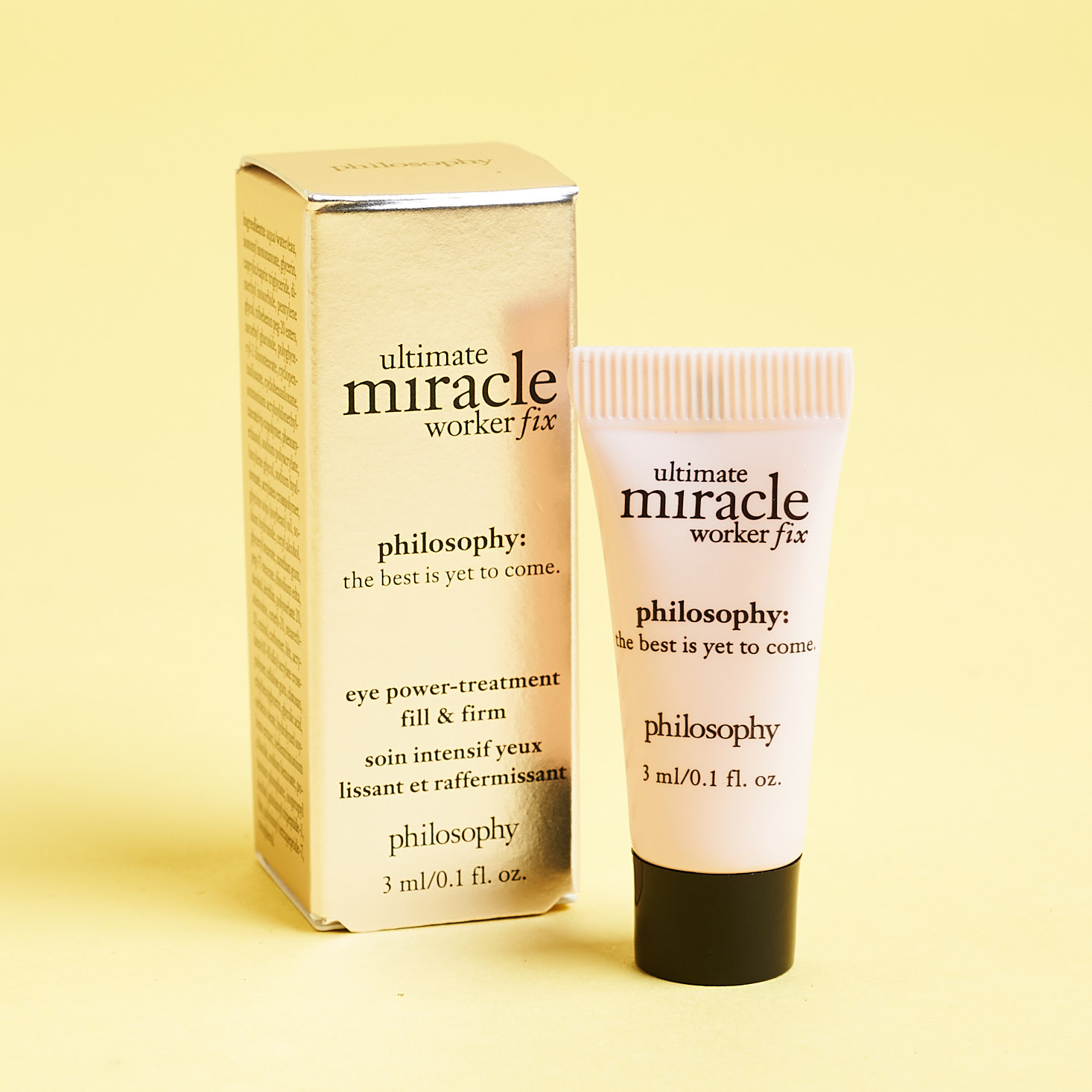 Philosophy Ultimate Miracle Worker Fix Eye Fill & Firm Treatment with box