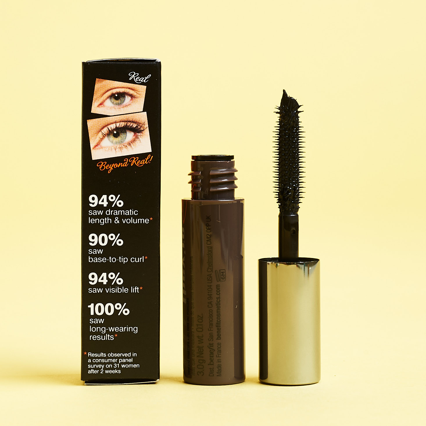 Birchbox Curated 2 June 2019 beauty subscription box review mascara open