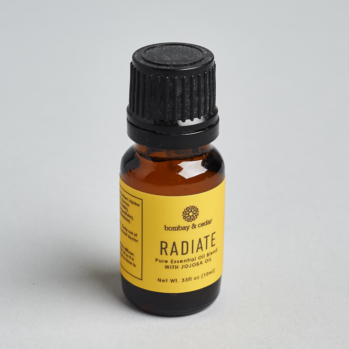 Bombay and Cedar review May 2019 radiate oil