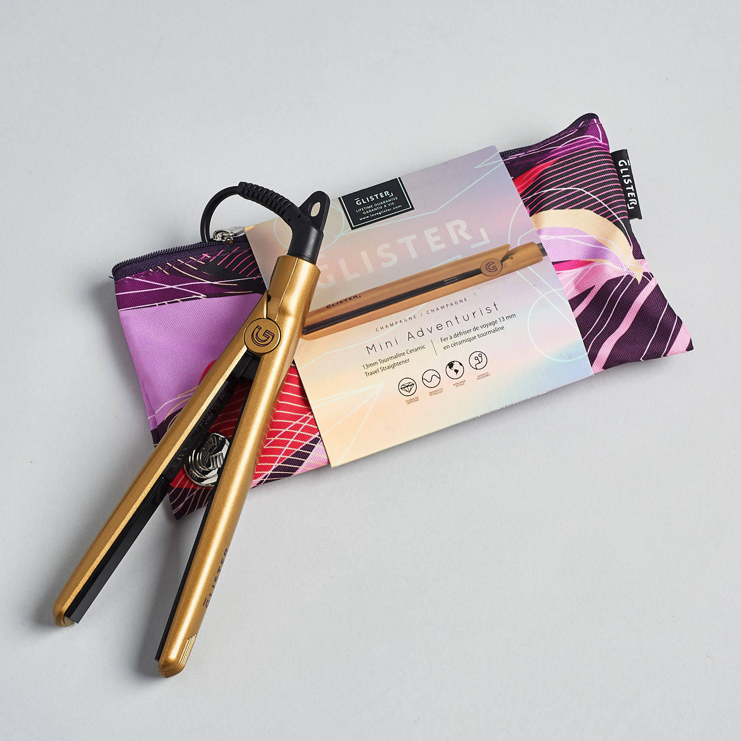 Bombay and Cedar review May 2019 mini straightener open