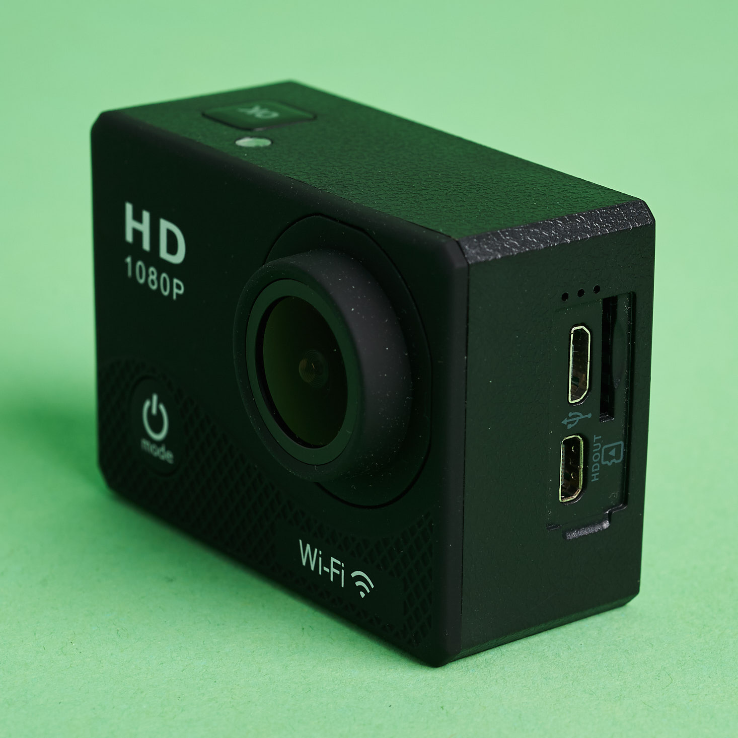 side of Ekho DV8000 1080P Action Camera