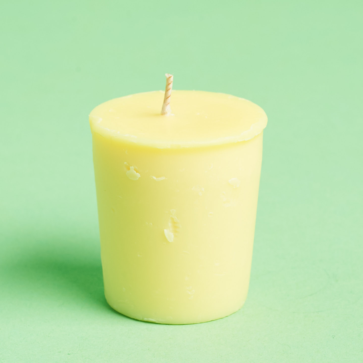 Buddhi Box Oils June 2019 review yellow votive candle