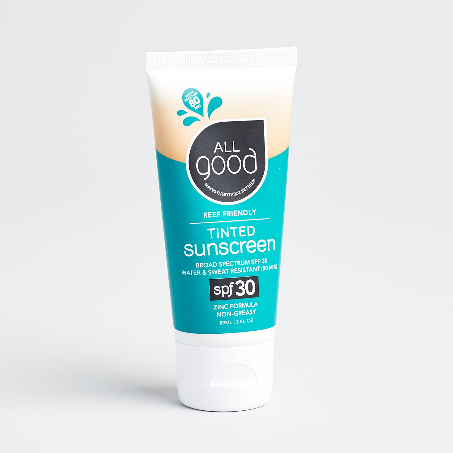 All Good Reef-Safe Tinted sunscreen