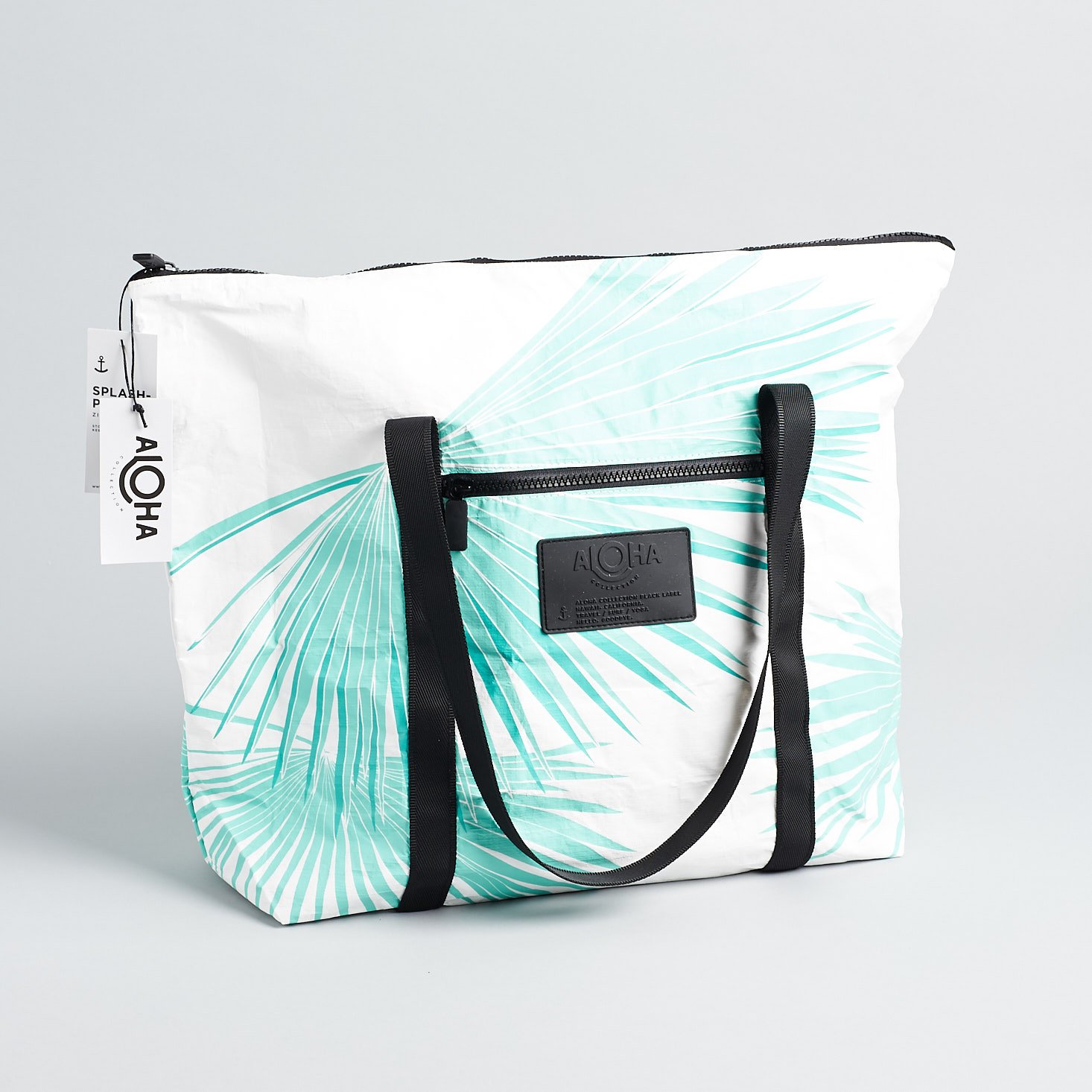 Aloha Tropical Zipper Tote