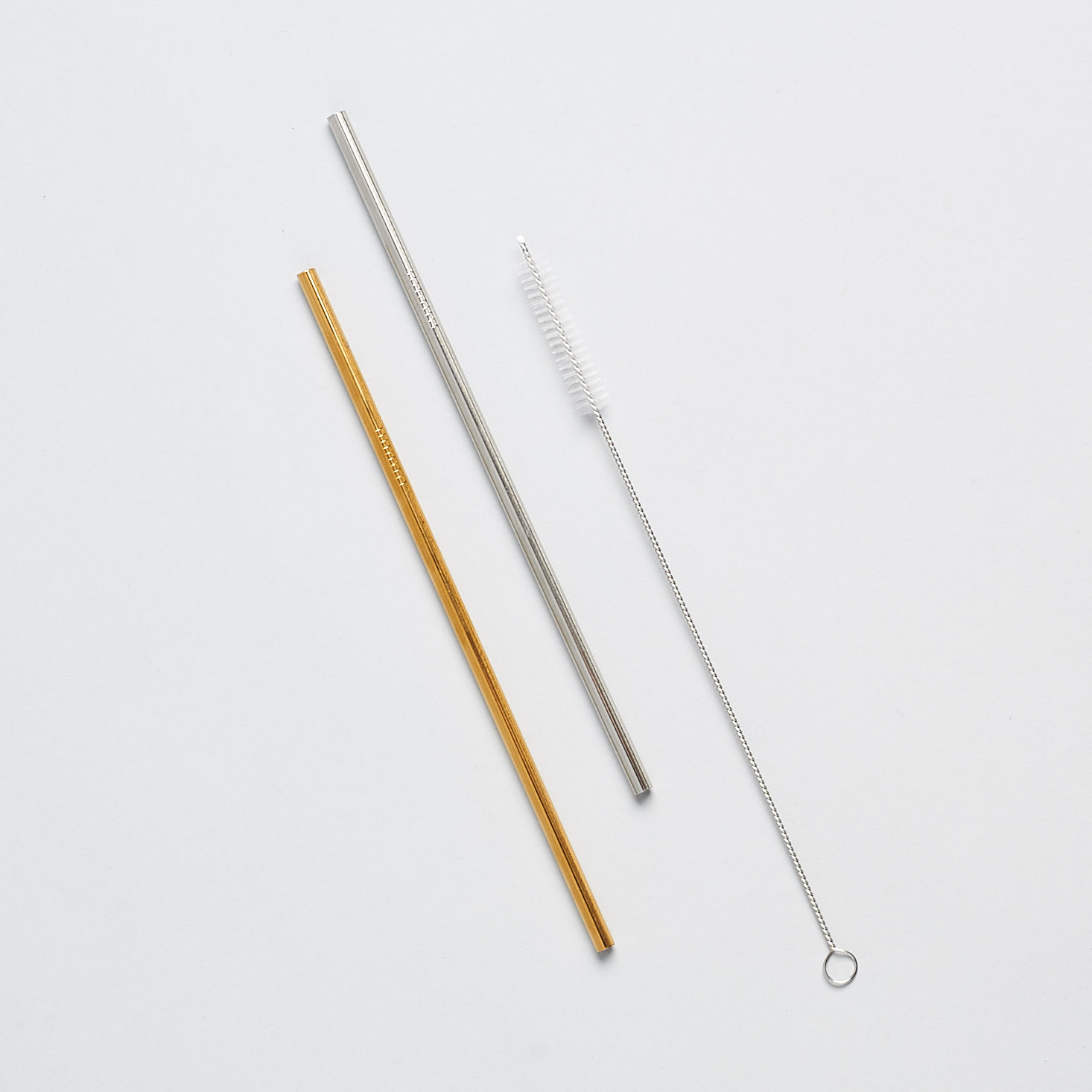 Sand Straw 2-pack with brush