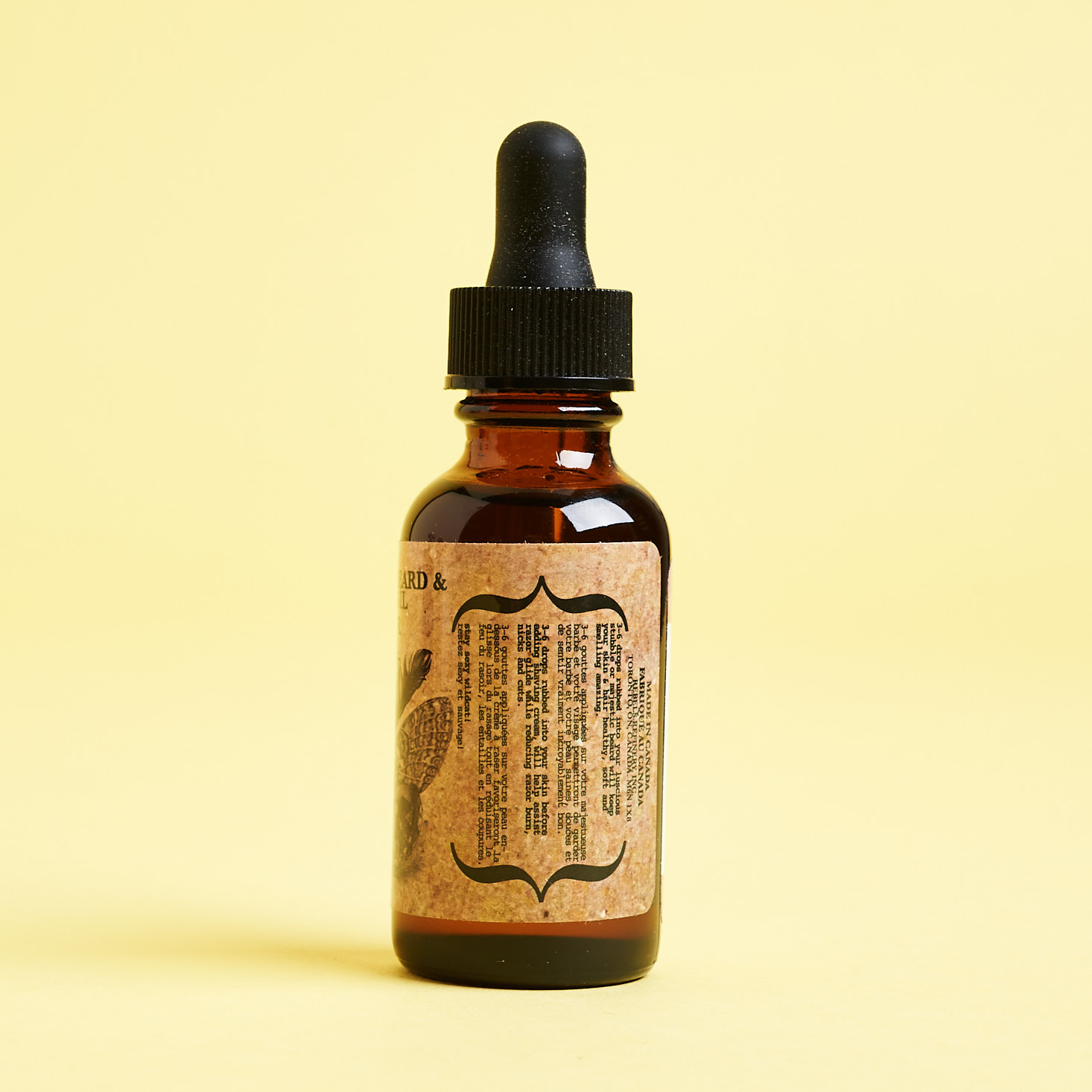 Fab Fit Fun For Him II June 2019 beard oil side info