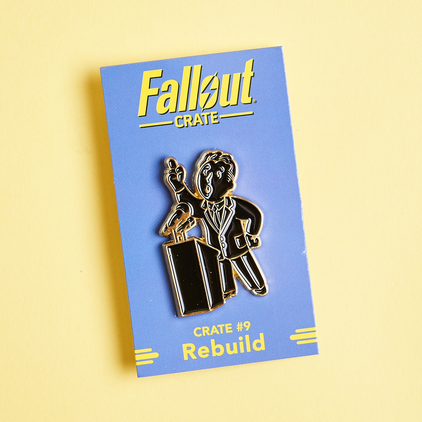 Fallout Crate 9 Rebuild April review pin