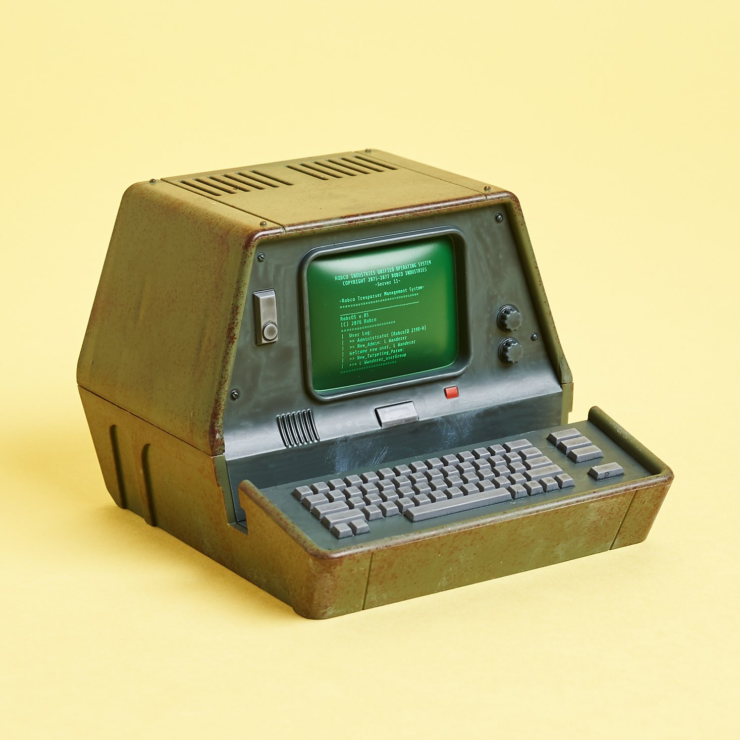 Fallout Crate 9 Rebuild April review terminal phone stand