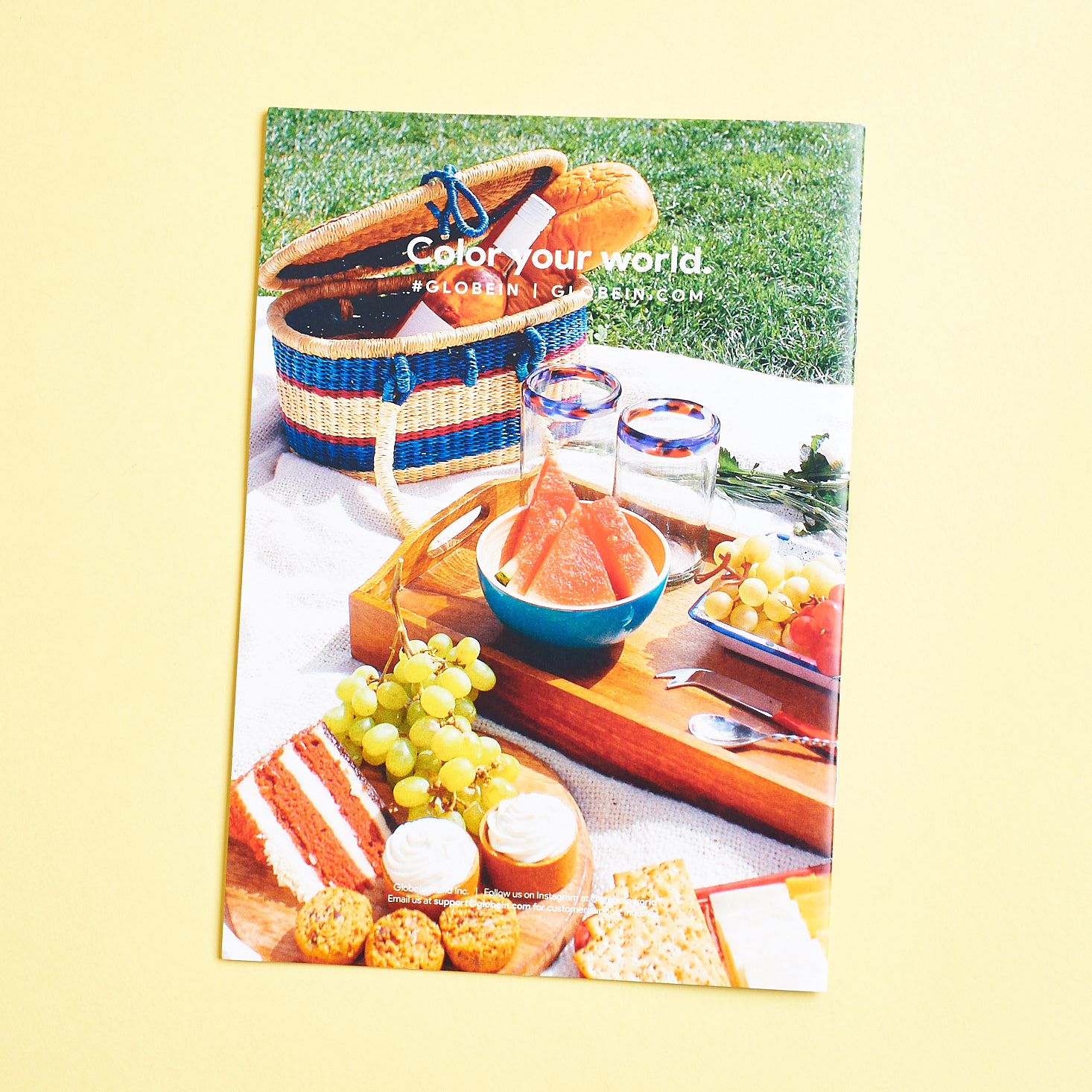 GlobeIn Picnic June 2019 artisan subscription box review booklet