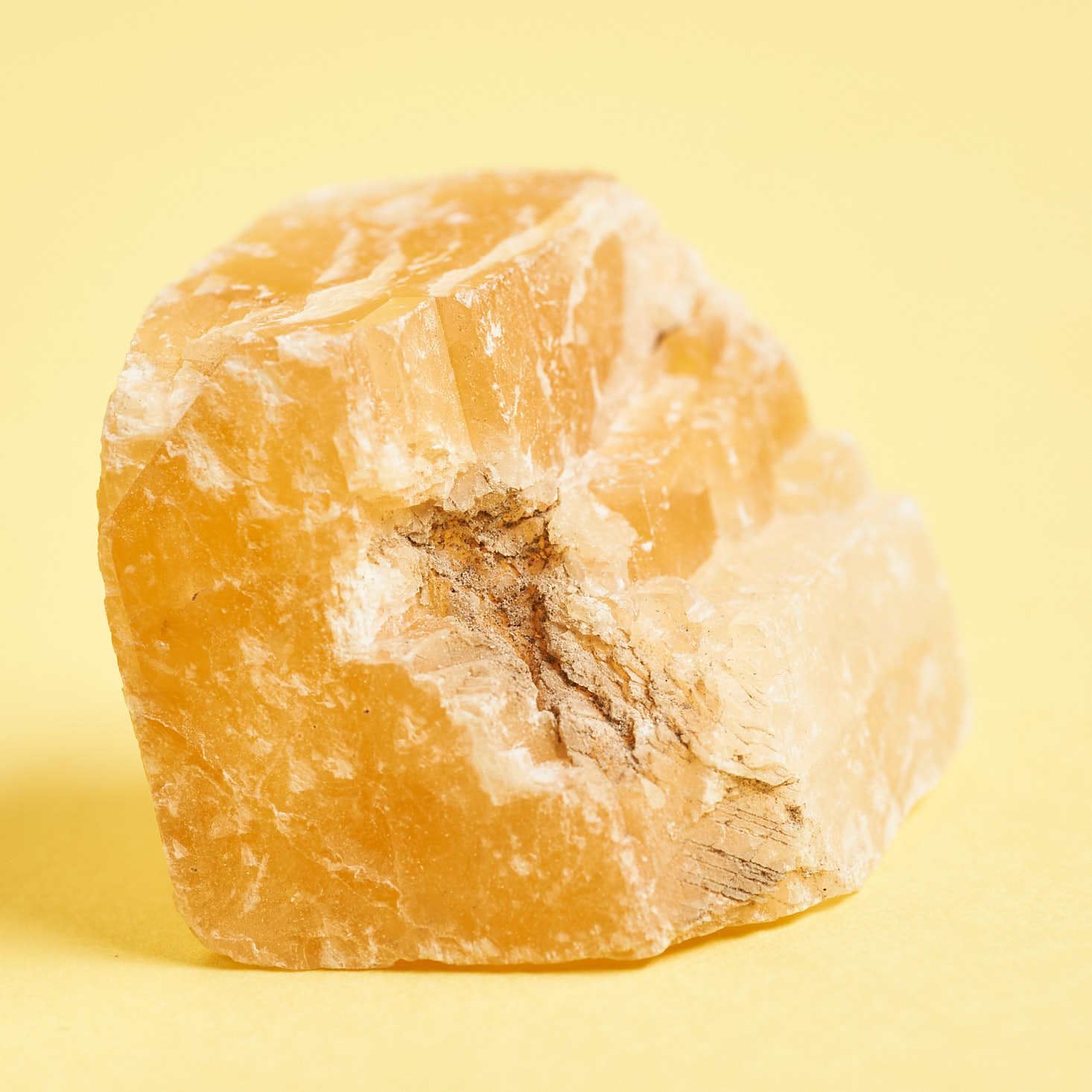 orange calcite back