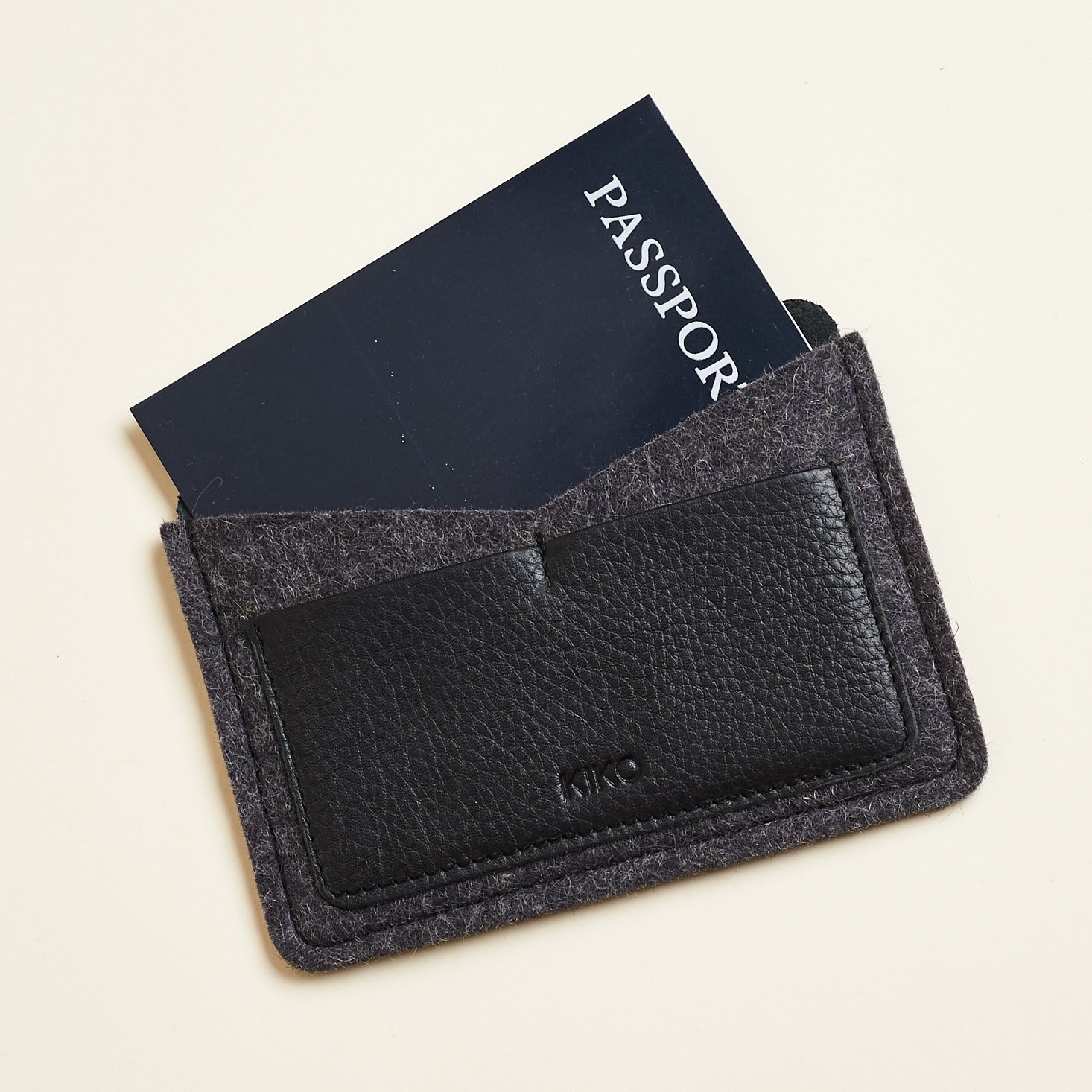 passport holder with faux passport