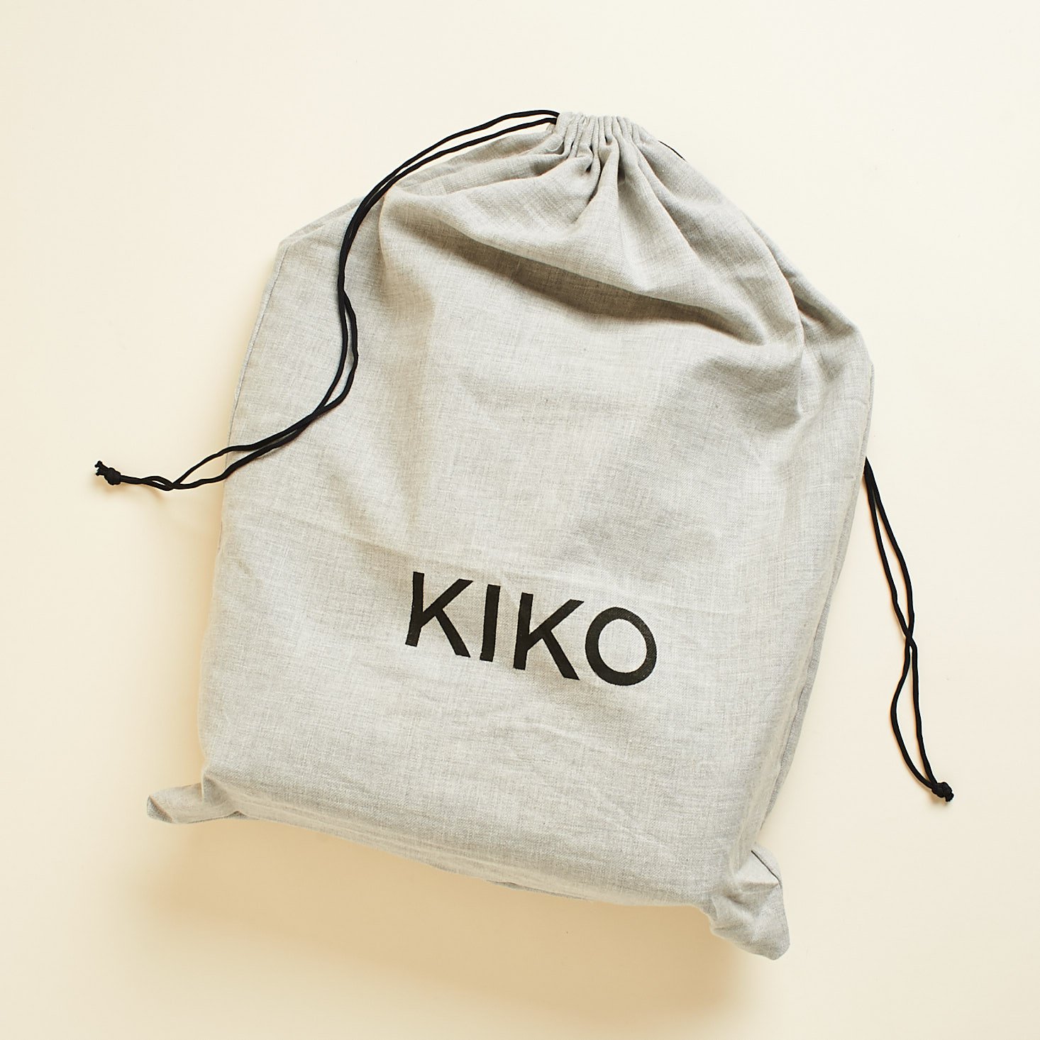 kiko branded dust bag