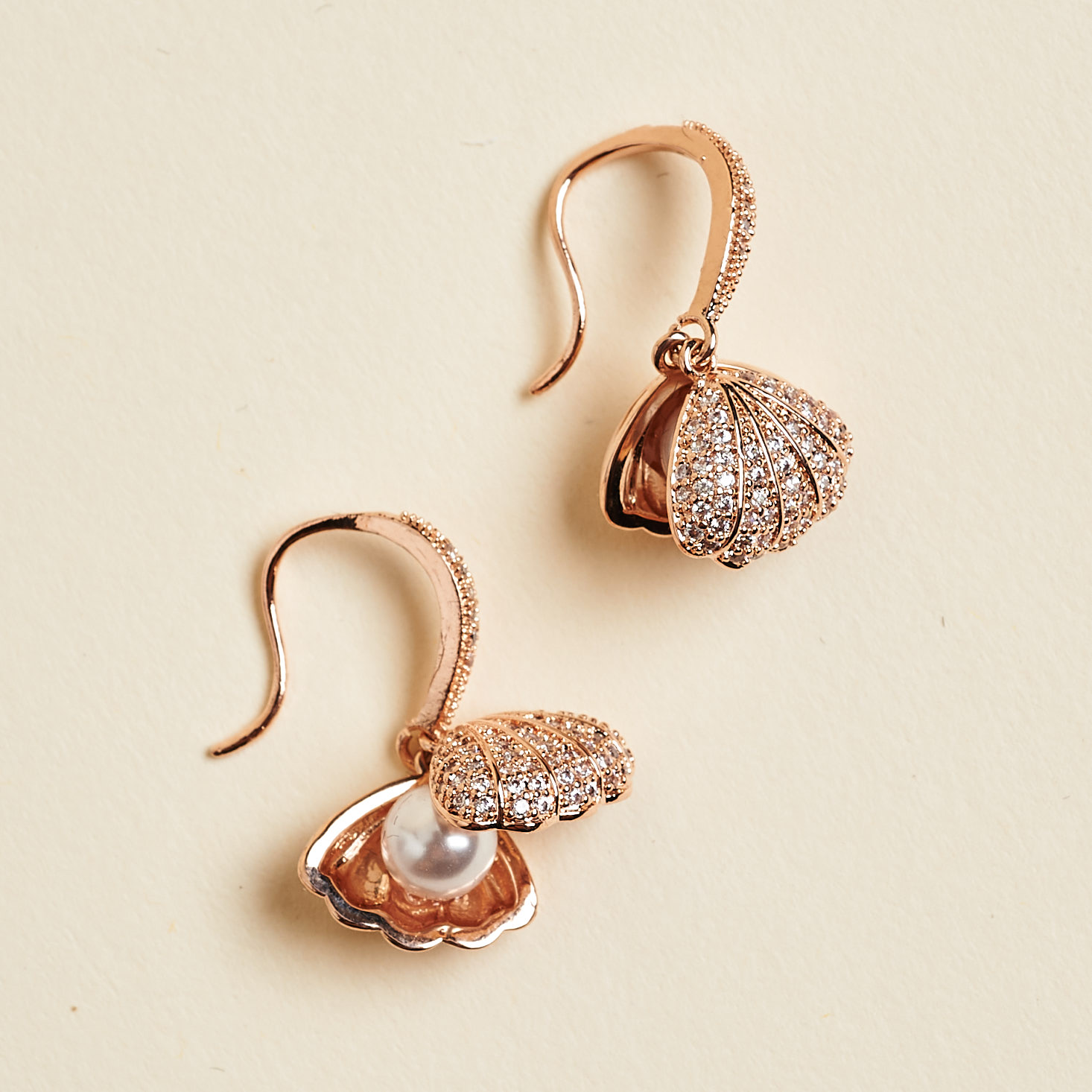 Heart and Honey June 2019 review shell earrings