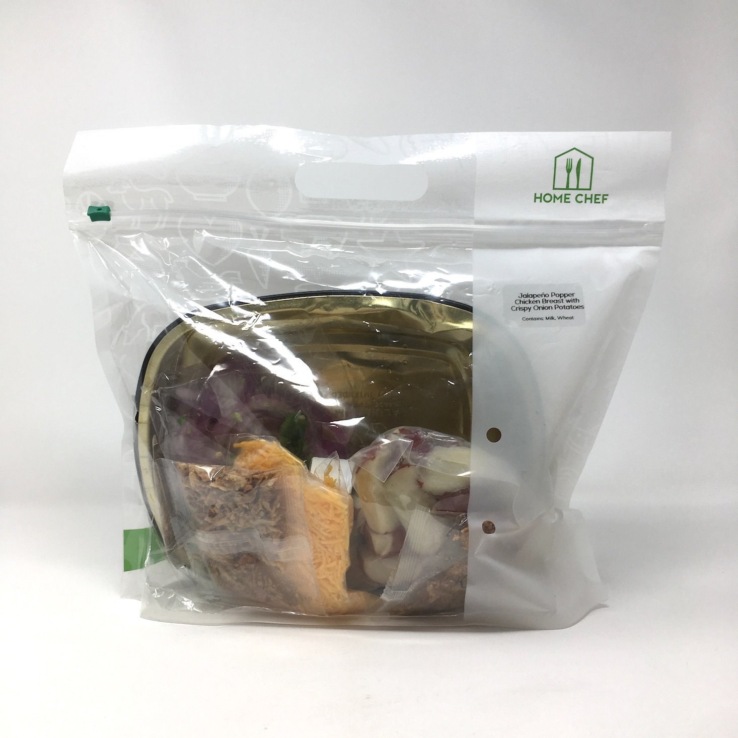 Home Chef Subscription Box Review June 2019 - CHICKEN BAG FRONT