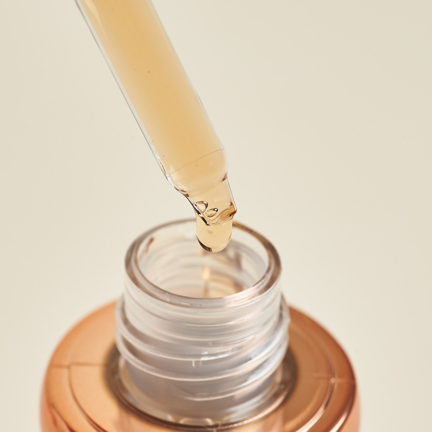close up of dropper for The Plant Base Time Stop Collagen Ampoule