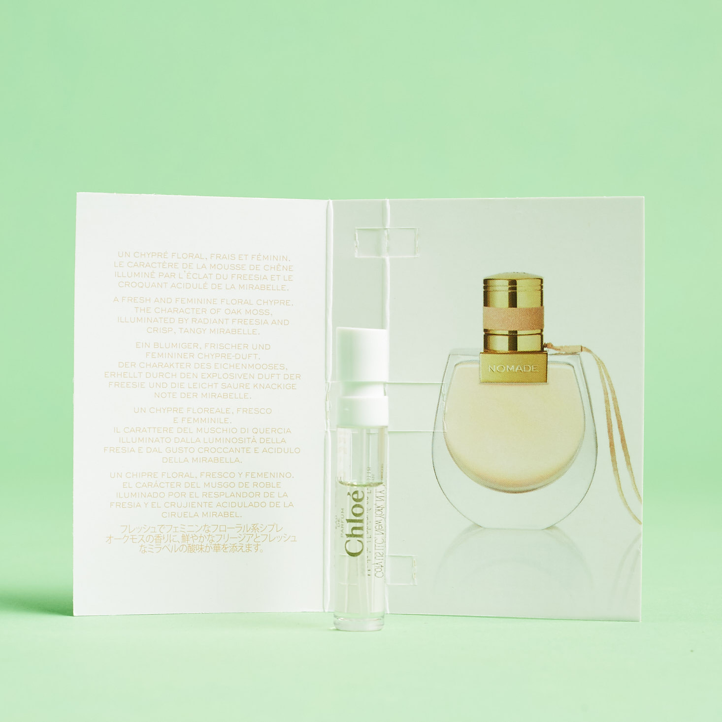 Macys Beauty Box June 2019 beauty subscription box review chloe nomade perfume