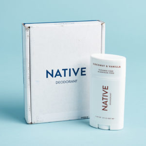 My Native Deodorant Review - Is their Coconut & Vanilla bar the best natural deodorant?