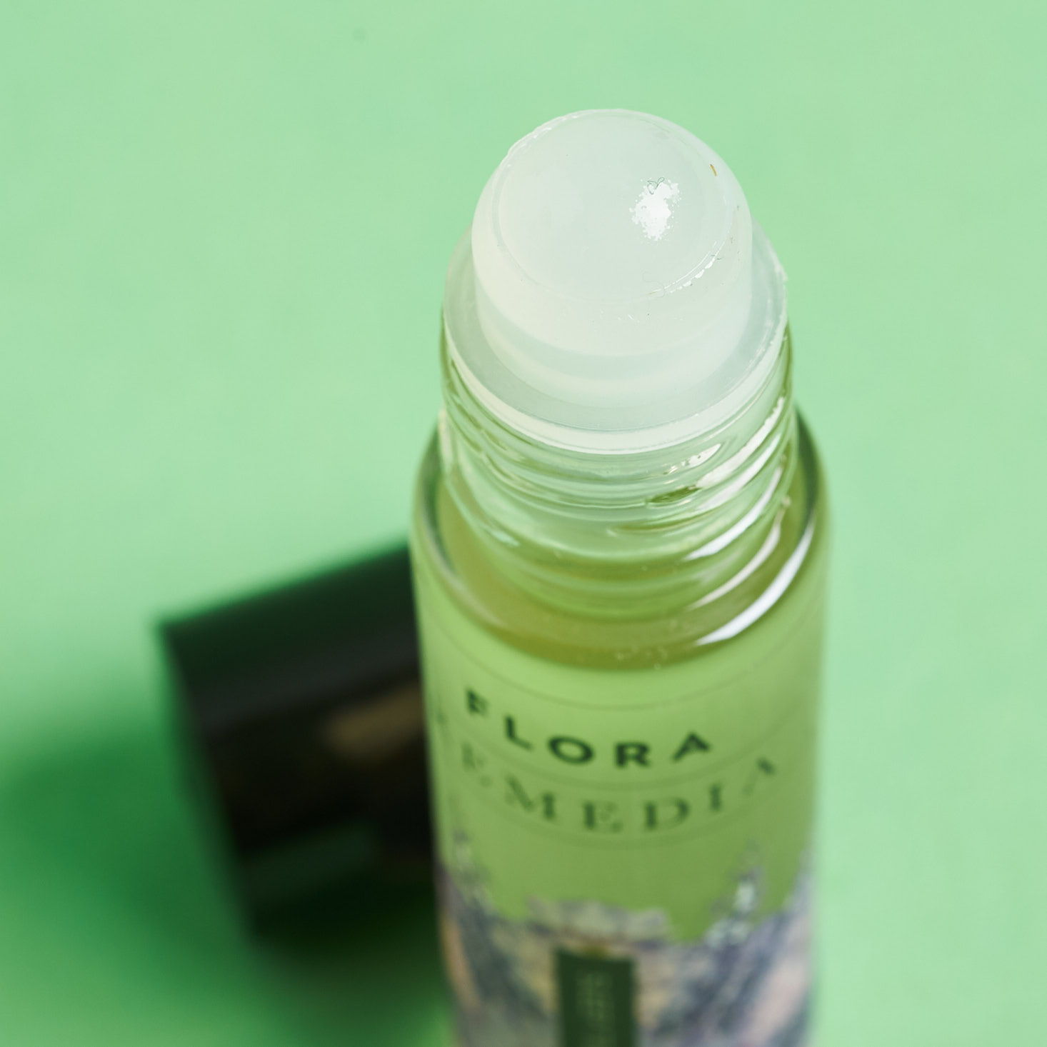 close up of Flora Remedia Sleep Aromatherapy Roll On