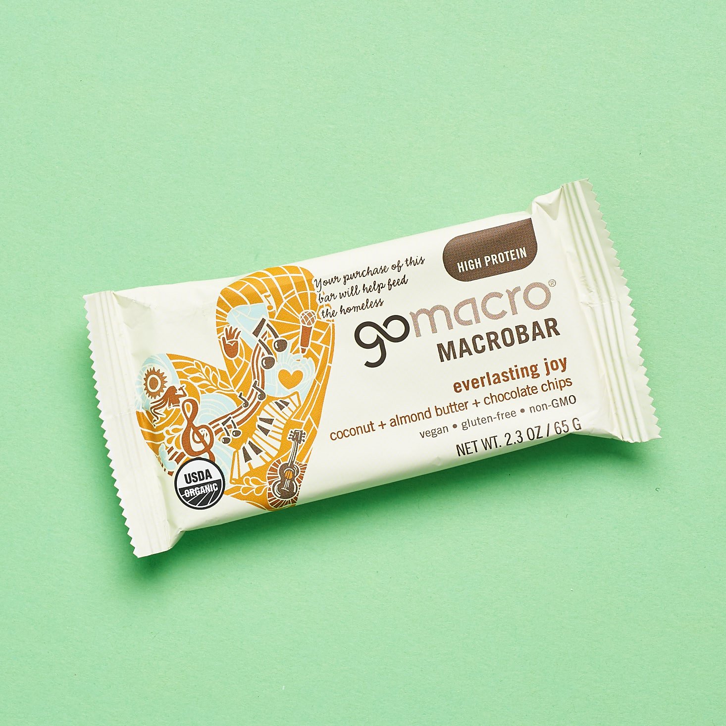 GoMacro MacroBar in Everlasting Joy