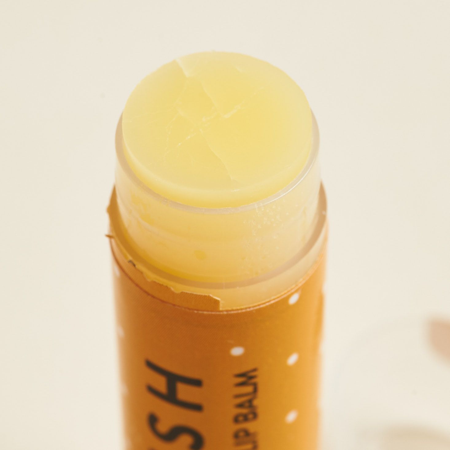 close up of Oui Fresh SPF 15 Vitamin C Lip Balm