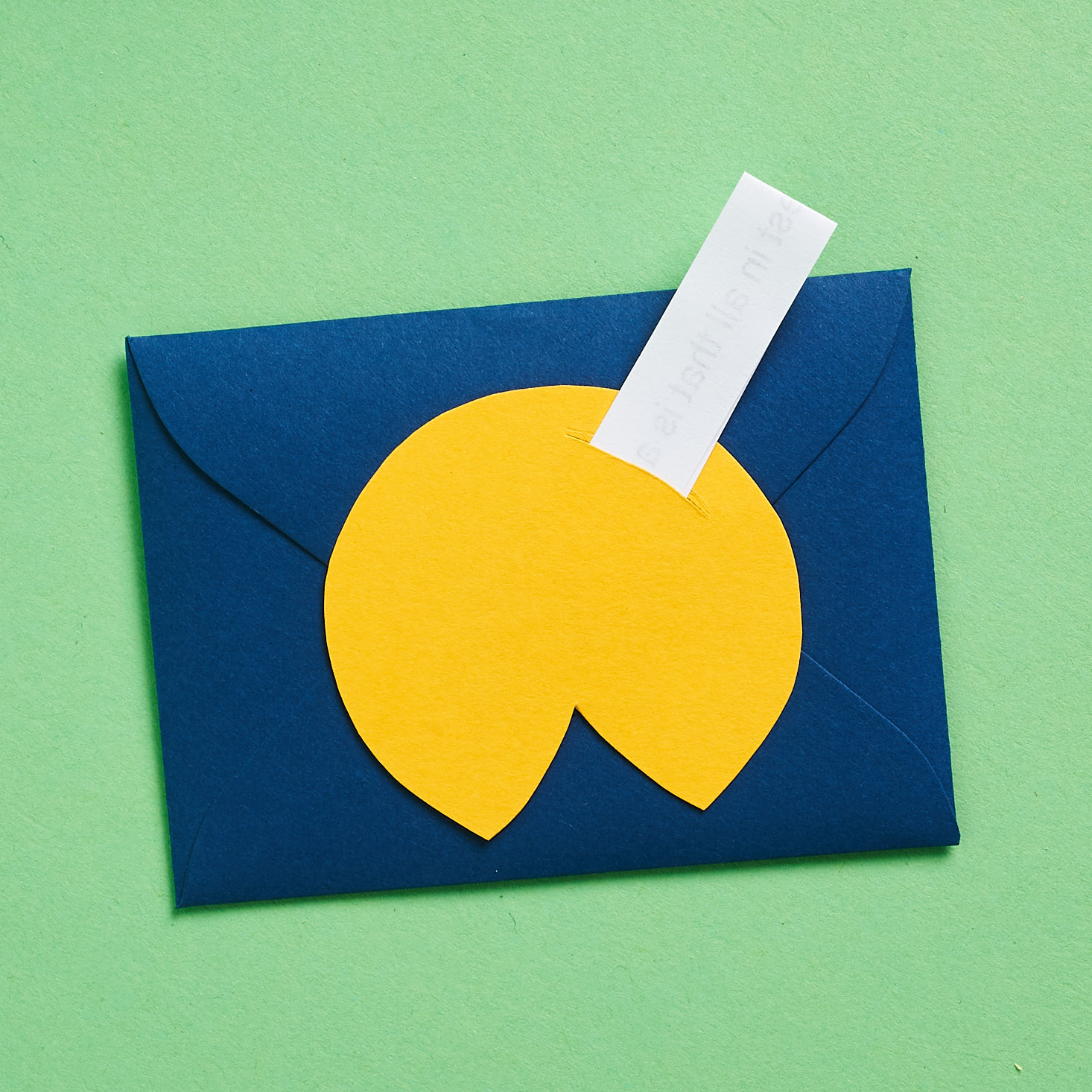 small blue envelope