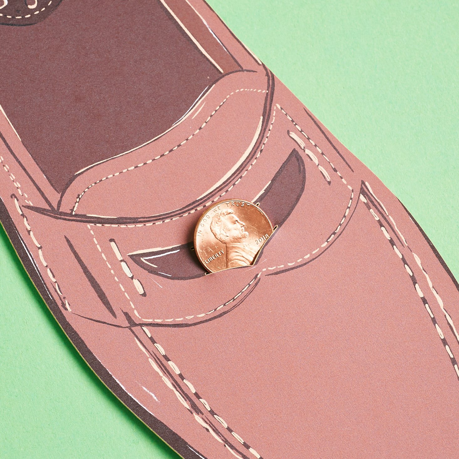 penny loafer card